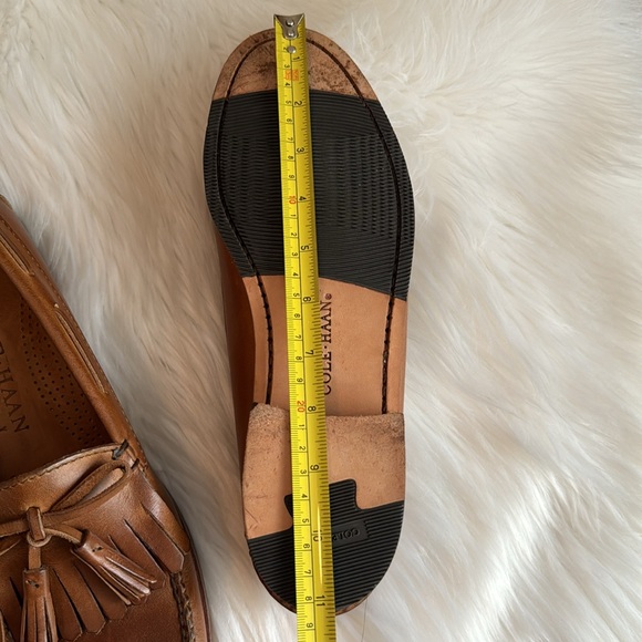Cole Haan Country Tassel Leather Loafers Size 9 Brown - Picture 12 of 14